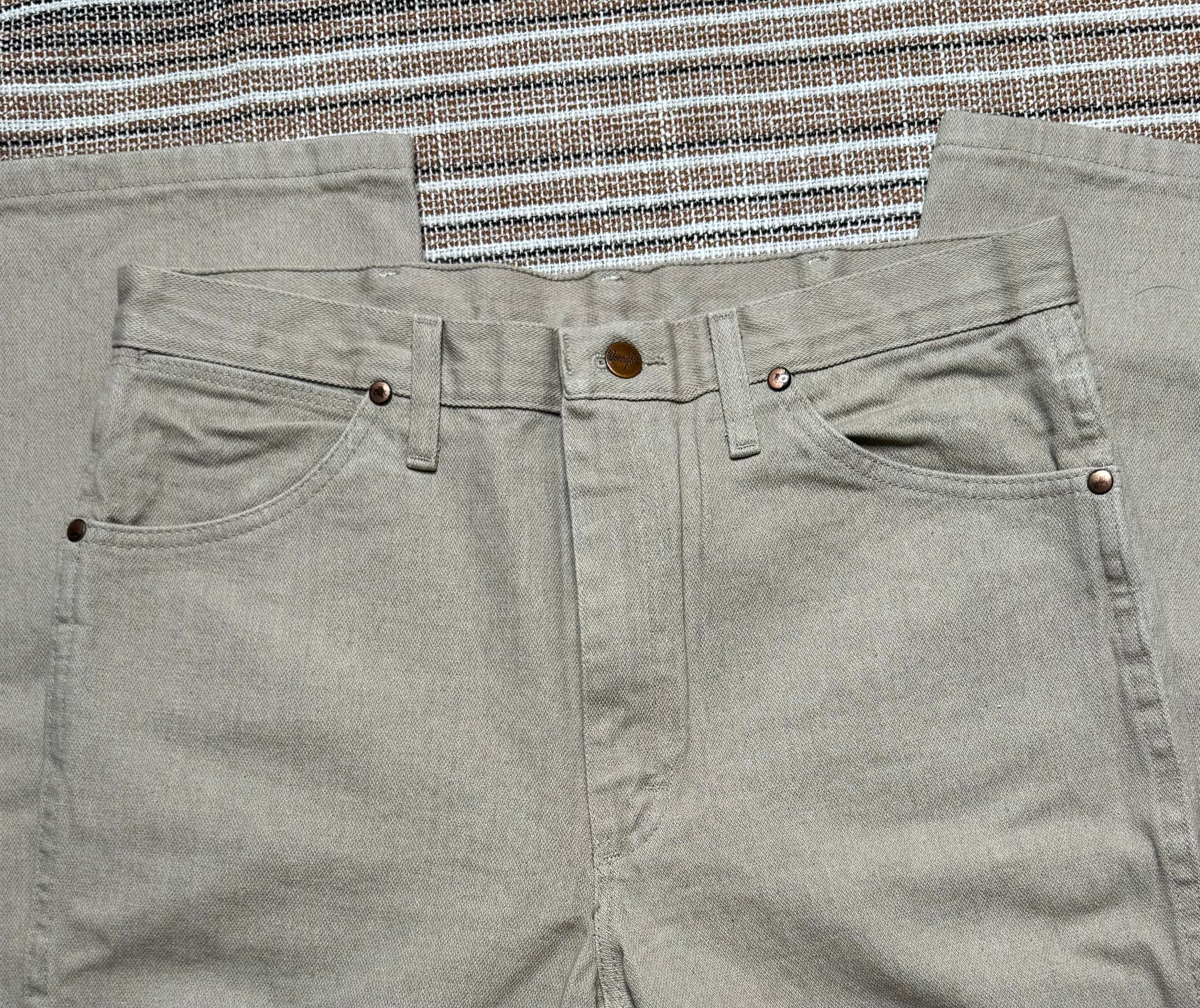 TAN WRANGLERS 33x34