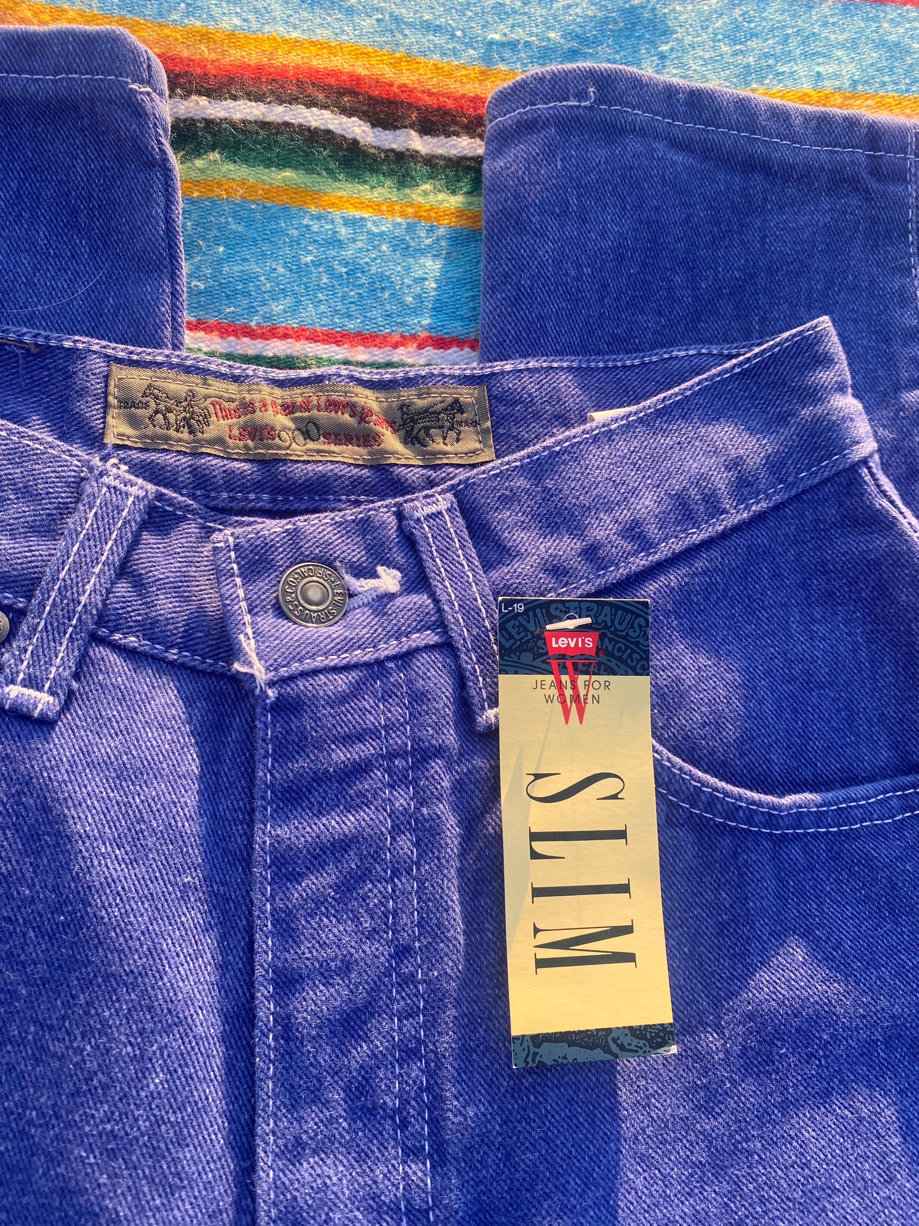 DEADSTOCK PURPLE 901 LEVI-27x31 | LuckyGeorge