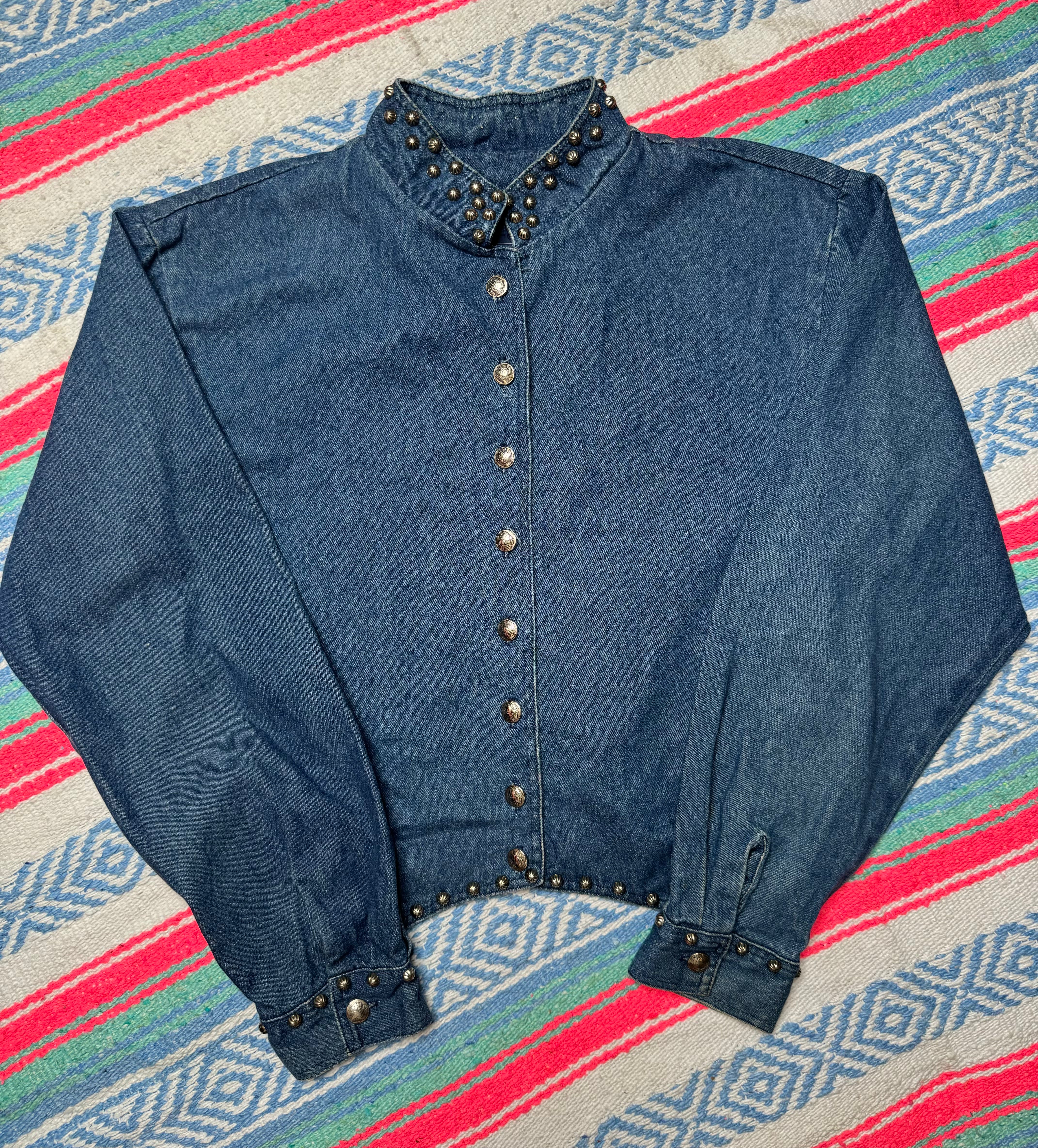 STUDDED JEAN DARLIN- M